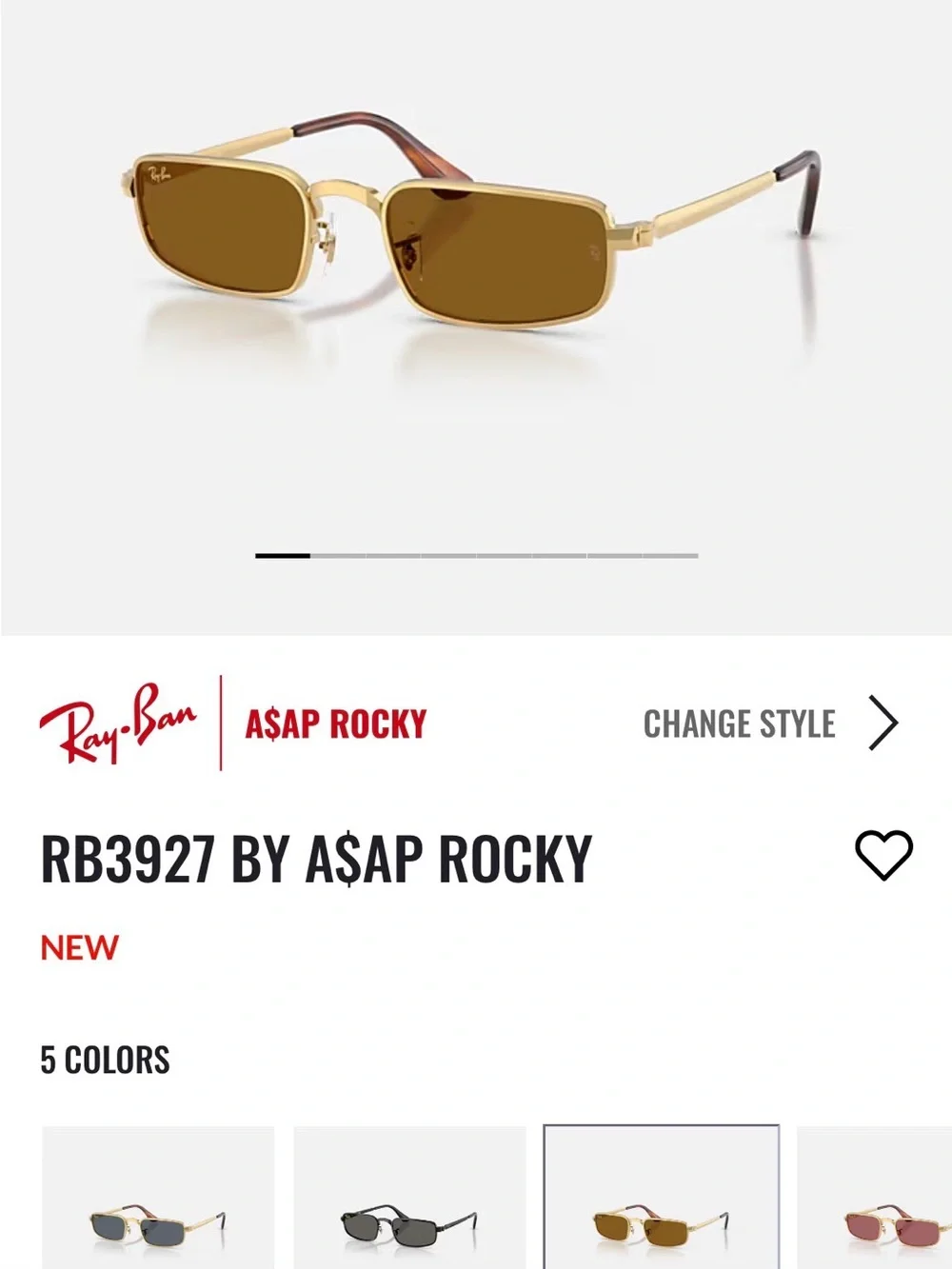 Ray-Ban a$ap rocky